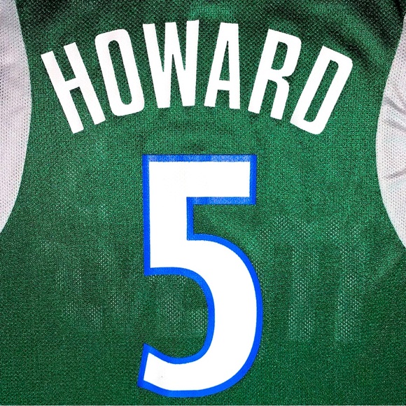 Adidas Josh Howard Dallas Mavericks #5 Green Alternate NBA Jersey Men’s Small - Picture 6 of 6